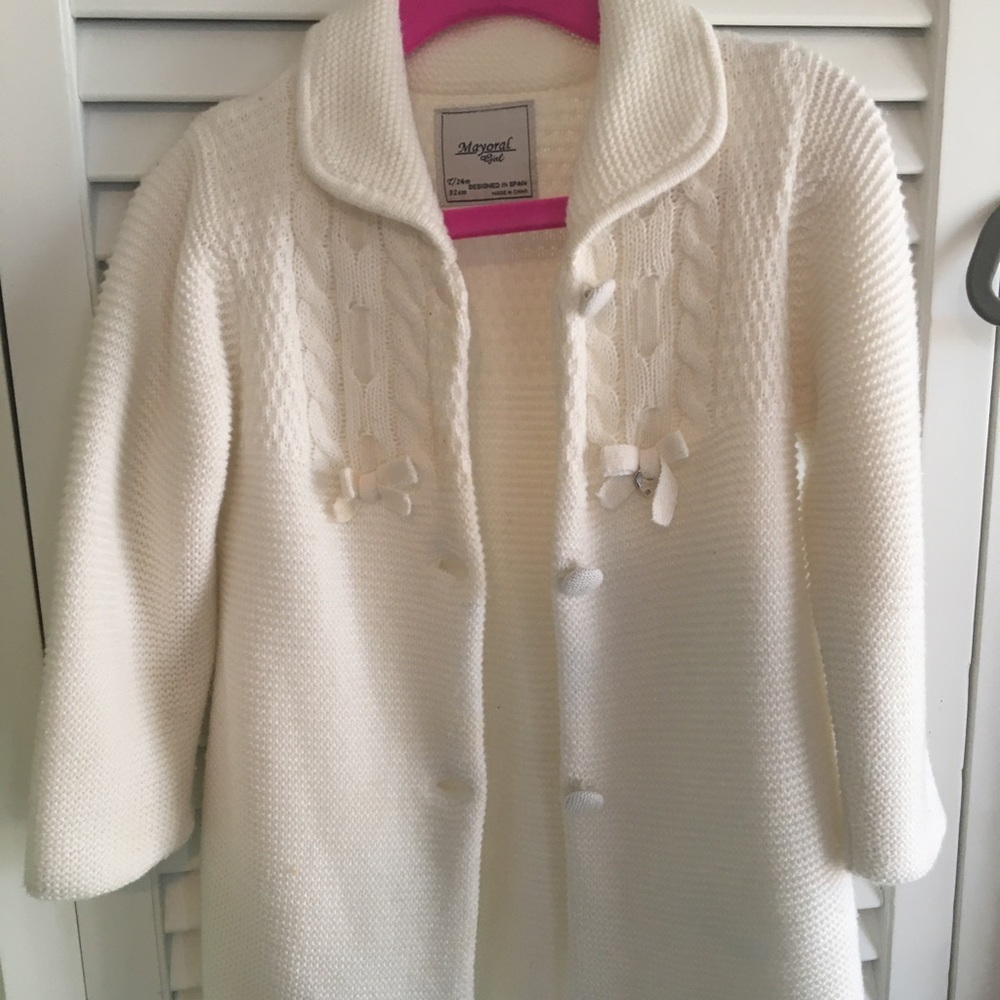 Toddler Knit Sweater Jacket